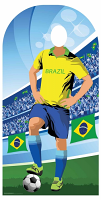 Brazil (World Cup Football Stand-IN) - Cardboard Cutout