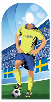 Sweden (World Cup Football Stand-IN) - Cardboard Cutout