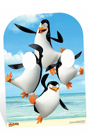 Madagascar Penguins Only Stand-In Child Sized) - Cardboard Cutout