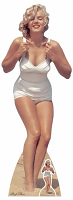 Marilyn Monroe – White Swim Suit Cardboard Cutout