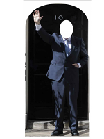 SC1453 10 Downing Street Prime Minister Stand In Perfect for Easy Politician Costume , Political Theme Parties and Events Height 184cm