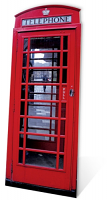 Phone Box - Cardboard Cutout