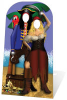 Pirate Couple Stand- In - Cardboard Cutout