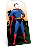 Superhero 'Stand- In' - Cardboard Cutout