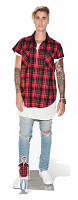 Justin Bieber (purpose)  Life-sized cardboard cutout