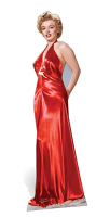 Marilyn Monroe 'Red Gown' - Cardboard Cutout