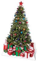 Small Christmas Tree - Cardboard Cutout