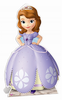 Sofia the First Cardboard Cutout