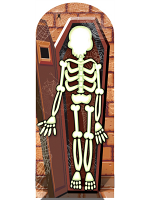 Skeleton Stand In lifesize Cutout