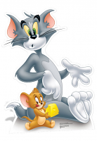 Tom and Jerry with Cheese - Cardboard Cutout