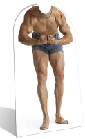 Muscle Man 'Stand-In' - Cardboard Cutout