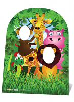 Jungle Friends Stand-In (Child-sized) - Cardboard Cutout