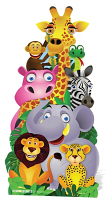 Jungle Friends Cut-out - Cardboard Cutout