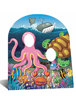 Under The Sea Stand-In Cutout