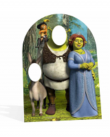 Shrek Stand-In (Child-Sized) Cardboard Cutout