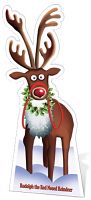 Rudolph the Red Nosed Reindeer - Cardboard Cutout