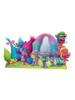 Trolls True Colours Group Cutout