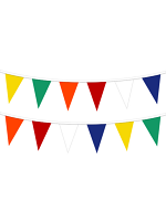 Bunting Rainbow Pennant (25 flags) 7 Metres (Qty per unit: 1)