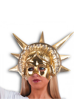Statue of Liberty Gold Face Mask