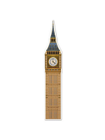 Jointed Cardboard Big Ben 