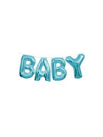 Baby Balloon Banner - Blue