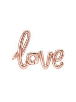 Love Balloon Banner - Rose Gold