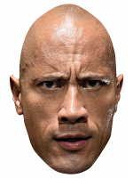 The Rock WWE Mask Great fun for family, friends and fans.