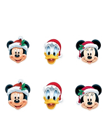 Disney Christmas Masks Six Pack 