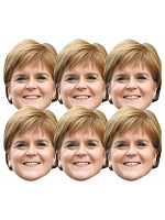 Nicola Sturgeon Politician 6 Pack Includes Tabs and Elastic