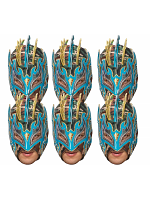 Kalisto WWE Masks 6 Pack of Wrestling Masks Great fun for family, friends and fans.