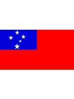 Samoa Flag 5ft x 3ft With Eyelets For Hanging