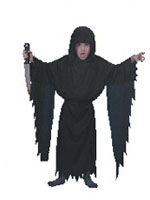Screamer Black Robe Costume