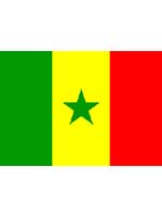 Senegal Flag 5ft x 3ft With Eyelets 