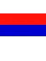 Serbia Flag 5ft x 3ft (100% Polyester) With Eyelets For Hanging
