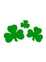 Shamrock Flag 5ft x 3ft With Eyelets For Hanging