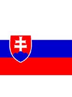 Slovakia Flag 5ft x 3ft with eyelets for hanging