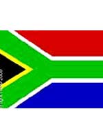 South Africa Flag Hand Held 20 X 14cm