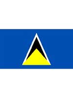 St. Lucia Flag 5ft x 3ft