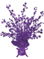 Star Gleam 'N' Burst Centrepiece Purple (Quantity 1)