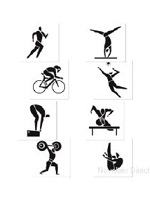 Summer Sports Cutouts