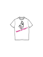 T-Shirt, Hen, Hens On Tour! Large