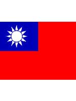 Taiwan Flag 5ft x 3ft With Eyelets 