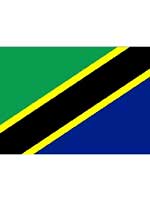 Tanzania Flag 5ft x 3ft With Eyelets For Hanging