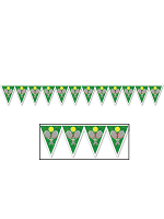 Tennis Pennant Banner 11" x 7' 4"