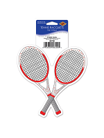 Tennis Racquets Peel 'N Place 5¼" 