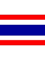Thailand Flag 5ft x 3ft With Eyelets For Hanging