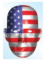 USA Flag Mask 