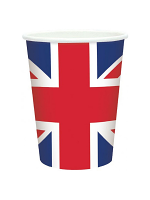 Union Jack Paper Cups 10Pcs