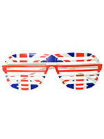 Union Jack Shutter Shade Glasses