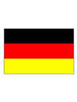 Germany Flag 5ft x 3ft With Eyelets For Hanging